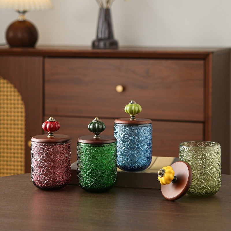 Retro-Glasbox für Wattestäbche – Candle Making Jars With Lids Bewertung und Preis