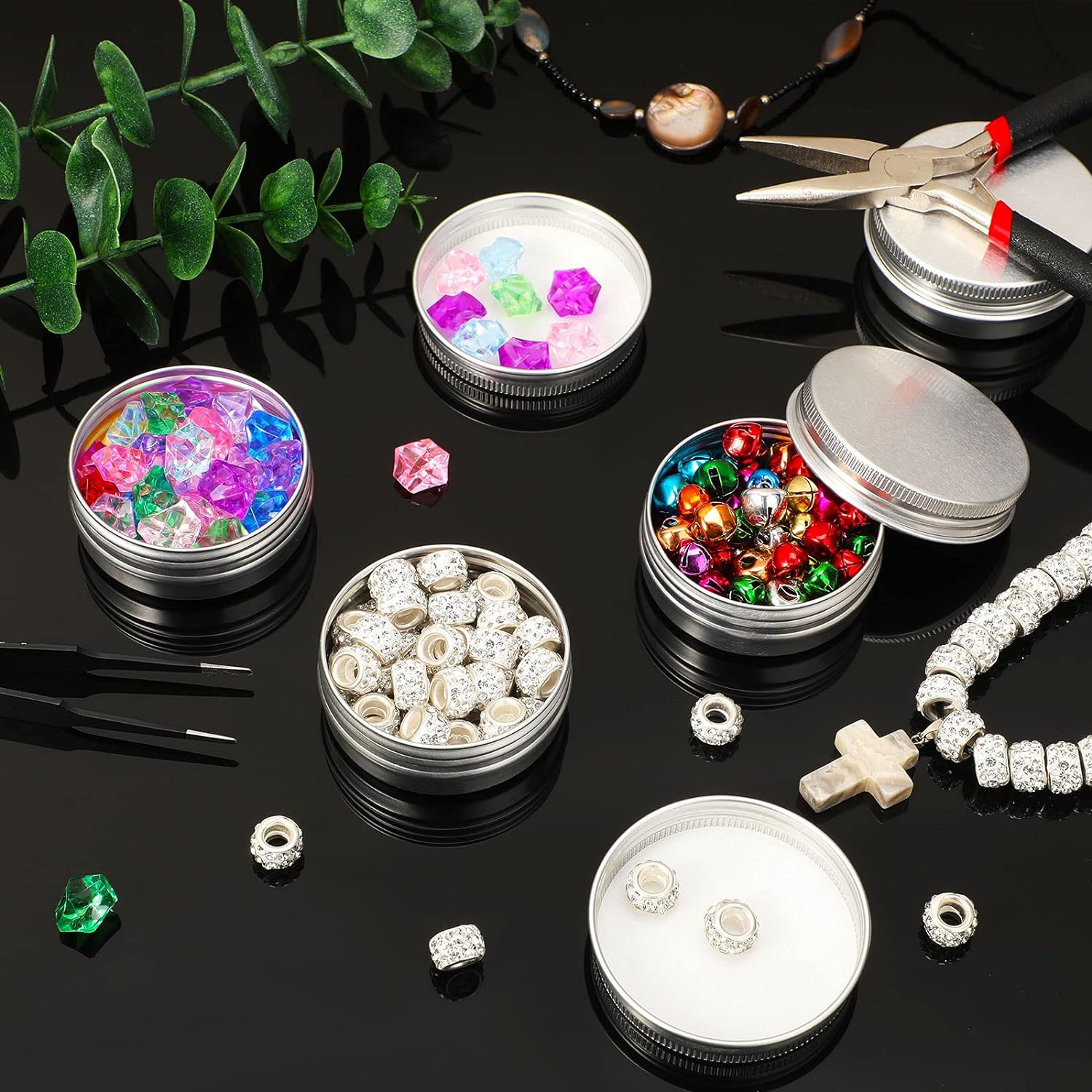 5-10 stücke 5g - 100g leere Al – Candle Making Jug Bewertung und Preis